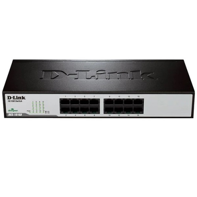 سوئیچ 16 پورت غیر مدیریتی و دسکتاپ دی لینک مدل DES-1016D